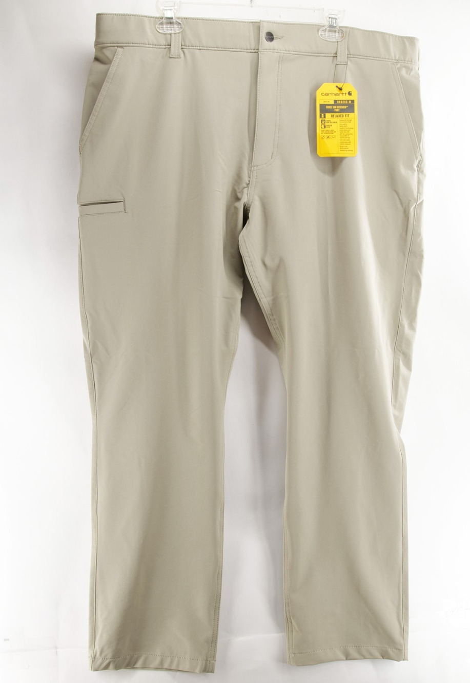 Carhartt Men's XL NWT Khaki Force Sun Defender Relaxed Fit Pants Stretch UPF 50+